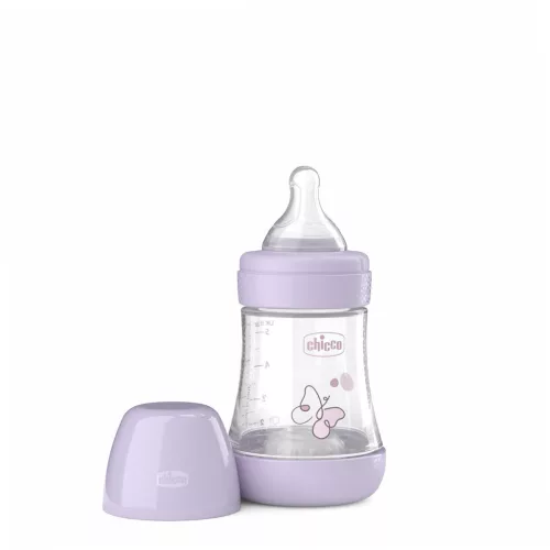 CHICCO Antikólikus cumisüveg Perfect5 150 ml lány lassú folyású 0m+