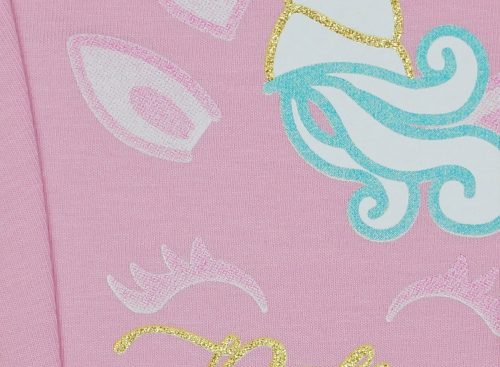 Unikornis belül bolyhos, lányka hosszú leggings