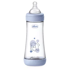  CHICCO Antikólikus cumisüveg Perfect5 300 ml fiú gyors folyású 4m+