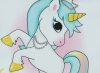 Unicorn Queen Unikornis hosszú ujjú lányka rugdaló