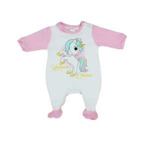 Unicorn Queen Unikornis hosszú ujjú lányka rugdaló