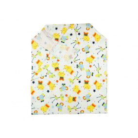 Óvodai lepedő 140*60 vászon SÁRGA VÍZILÓ MINTÁVAL