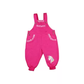 Unikornis lányka kertésznadrág