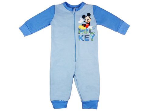 Disney Mickey belül bolyhos overálos pizsama