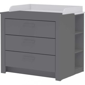 Todi White Bunny - pelenkázó toldalék 3 fiókos komódhoz