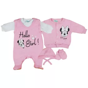 Disney Minnie lány újszülött 5 részes szett Hello 