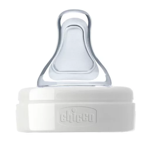 CHICCO Perfect Easy/Perfect 5/Well-Being fiziológiai közepes átfolyású cumisüveg cumi 2m+ 2 db
