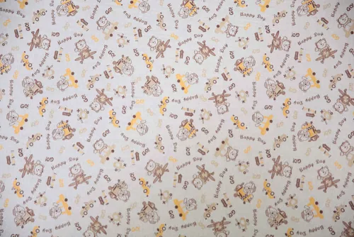 Mintás óvodai lepedő 135 x 60 cm