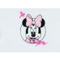 Disney Minnie pöttyös plüss hosszú ujjú rugdalózó
