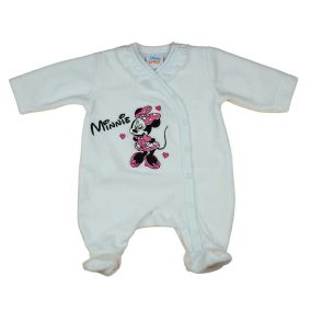 Disney Minnie hosszú ujjú baba plüss rugdalózó