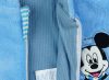 Disney Mickey fiú kapucnis, bélelt lábfej nélküli 