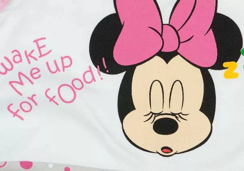 Disney Minnie lányka bélelt tipegő hálózsák 2,5TOG