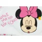 Disney Minnie lányka bélelt tipegő hálózsák 2,5TOG
