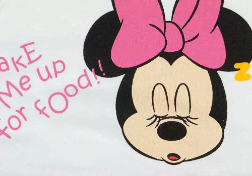 Disney Minnie lányka bélelt tipegő hálózsák 2,5TOG