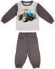 Traktor mintás fiú hosszú pizsama
