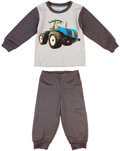 Traktor mintás fiú hosszú pizsama