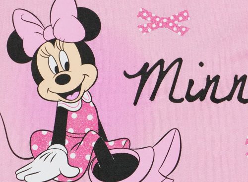 Disney Minnie belül bolyhos, hosszú ujjú lányka ru