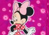 Disney Minnie lányka vékony virágos kord kertészna