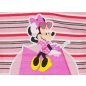Disney Minnie csíkos hosszú ujjú kombidressz glitterrel