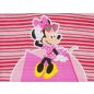Disney Minnie csíkos hosszú ujjú kombidressz glitterrel