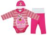 Disney Minnie 3 részes (sapka+nadrág+body) szett g