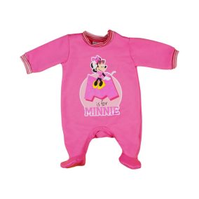Disney Minnie belül bolyhos hosszú ujjú rugdalózó
