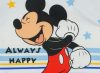Disney Mickey csíkos| csillagos 2 részes kertész rugdalózó/ hosszú ujjú kombidressz szett