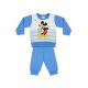 Disney Mickey fiú pizsama csillaggal, csíkkal