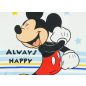 Disney Mickey fiú pizsama csillaggal, csíkkal