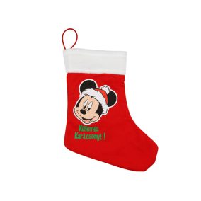 Disney Mickey textil Mikulás csizma