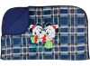 Disney Mickey és Minnie pamut-wellsoft takaró Kará