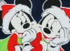 Disney Mickey és Minnie wellsoft takaró kék Karács