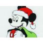 Disney Mickey hímzett frottír törölköző Karácsony 