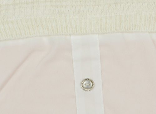 Lányka elegáns, galléros pulóver (TUR)