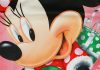 Disney Minnie Mikulás mintás hosszú ujjú kombidres