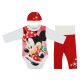  Disney Minnie 3 részes (sapka+nadrág+body) szett 