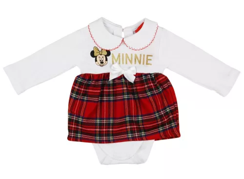 Disney Minnie galléros, hosszú ujjú kombidressz ko