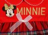 Disney Minnie galléros, hosszú ujjú kombidressz ko