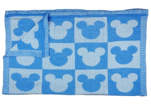 Disney Mickey kötött babatakaró (méret: 75x100)