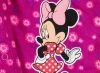 Disney Minnie lányka bélelt virágos kord kertészna