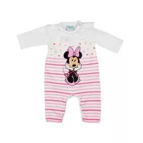   Disney Minnie szíves| csíkos| 2 részes rugdalózó/body szett