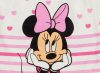 Disney Minnie szíves| csíkos| 2 részes rugdalózó/body szett