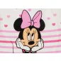   Disney Minnie szíves| csíkos| 2 részes rugdalózó/body szett
