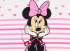 Disney Minnie lányka pizsama szíves, csíkos