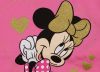 Disney Minnie mintás, fodros vállú, hosszú ujjú lá