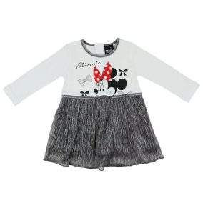 Disney Minnie hosszú ujjú lányka ruha csillogós mu