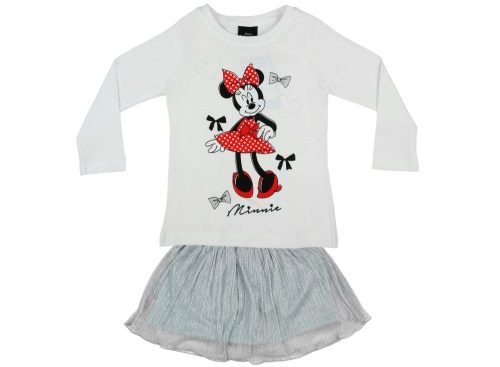 Disney Minnie 2 részes hosszú ujjú póló/szoknya sz