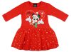 Disney Minnie hosszú ujjú ruha piros muszlinnal Ka