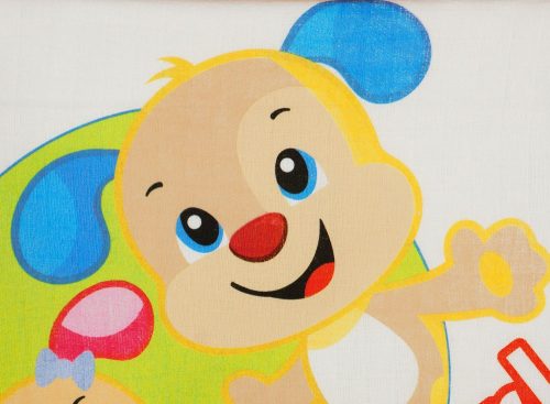 Fisher-Price mintás textil-tetra kifogó-törölköző 140x140