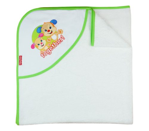 Fisher-Price kapucnis törölköző 100x100 cm